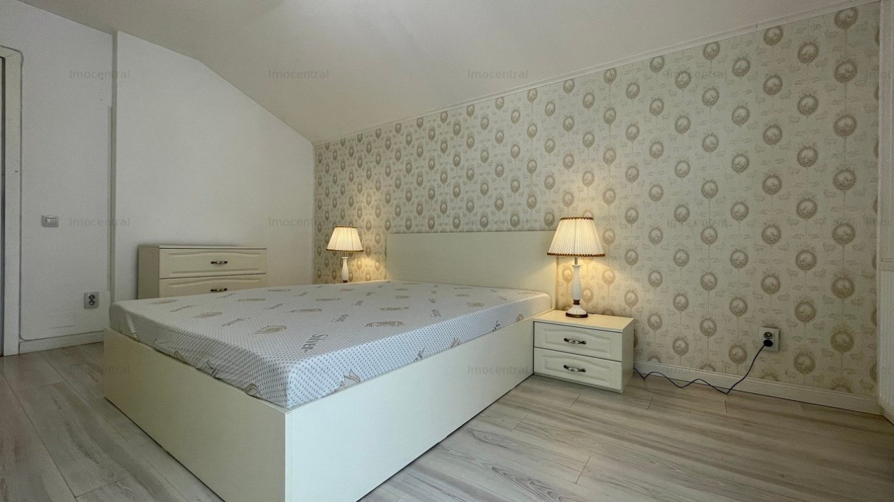 Inchiriere apartament ultrafinisat cu terasa si loc de parcare